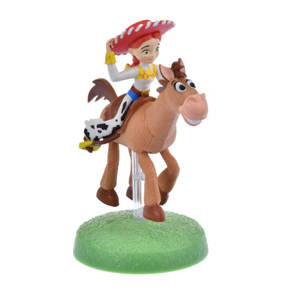 Japan Tokyo Disney Store Jessie & Bullseye Pullback Figure Toy Story