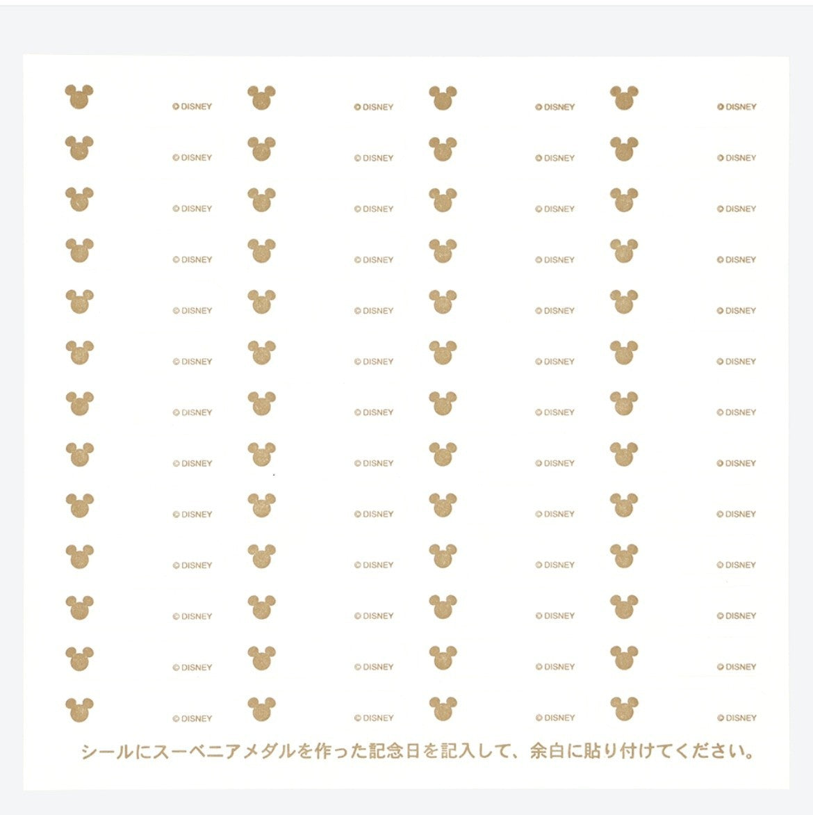 Japan Tokyo Disney Resort Souvenir Medal Book