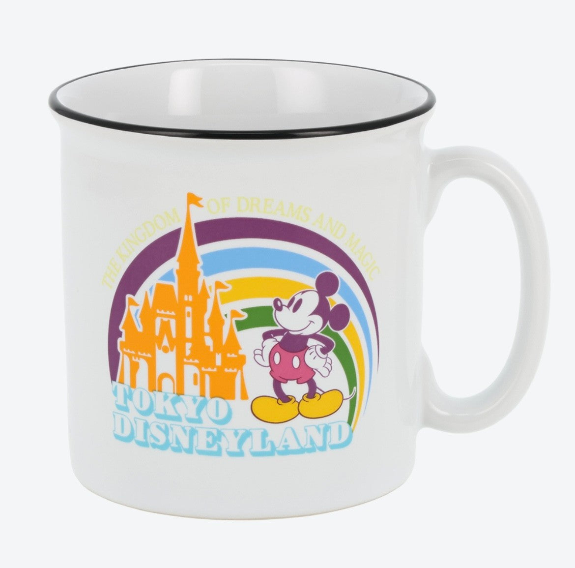 Japan Tokyo Disney Resort Mickey Mouse Cafe Time Mug Tableware Limited 2025