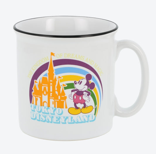 Japan Tokyo Disney Resort Mickey Mouse Cafe Time Mug Tableware Limited 2025