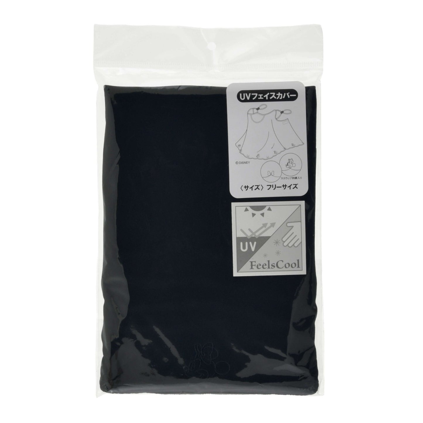 Japan Tokyo Disney Store Minnie Face Cover UV Cut Cool Line Art UV Care Goods