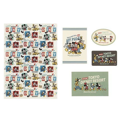 Japan Tokyo Disney Resort Let's go! Mickey Mouse Stationery set