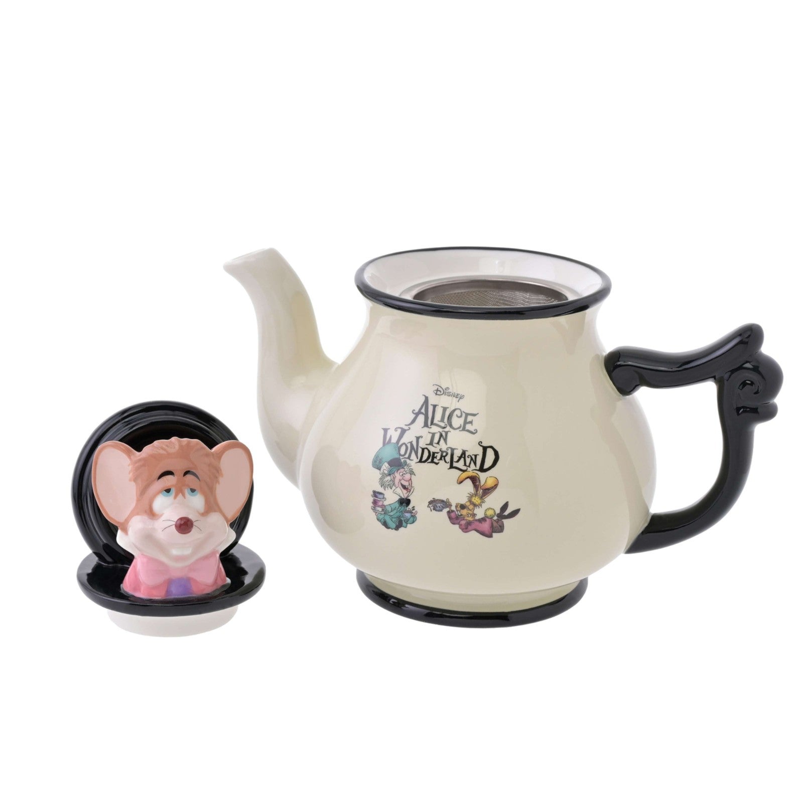 Japan Tokyo Disney Store Teapot ALICE IN WONDERLAND 75TH ANNIVERSARY