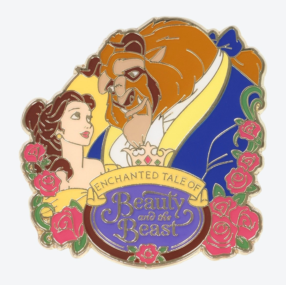 Japan Tokyo Disney Resort Beauty and the Beast Pin Badge Limited 2026
