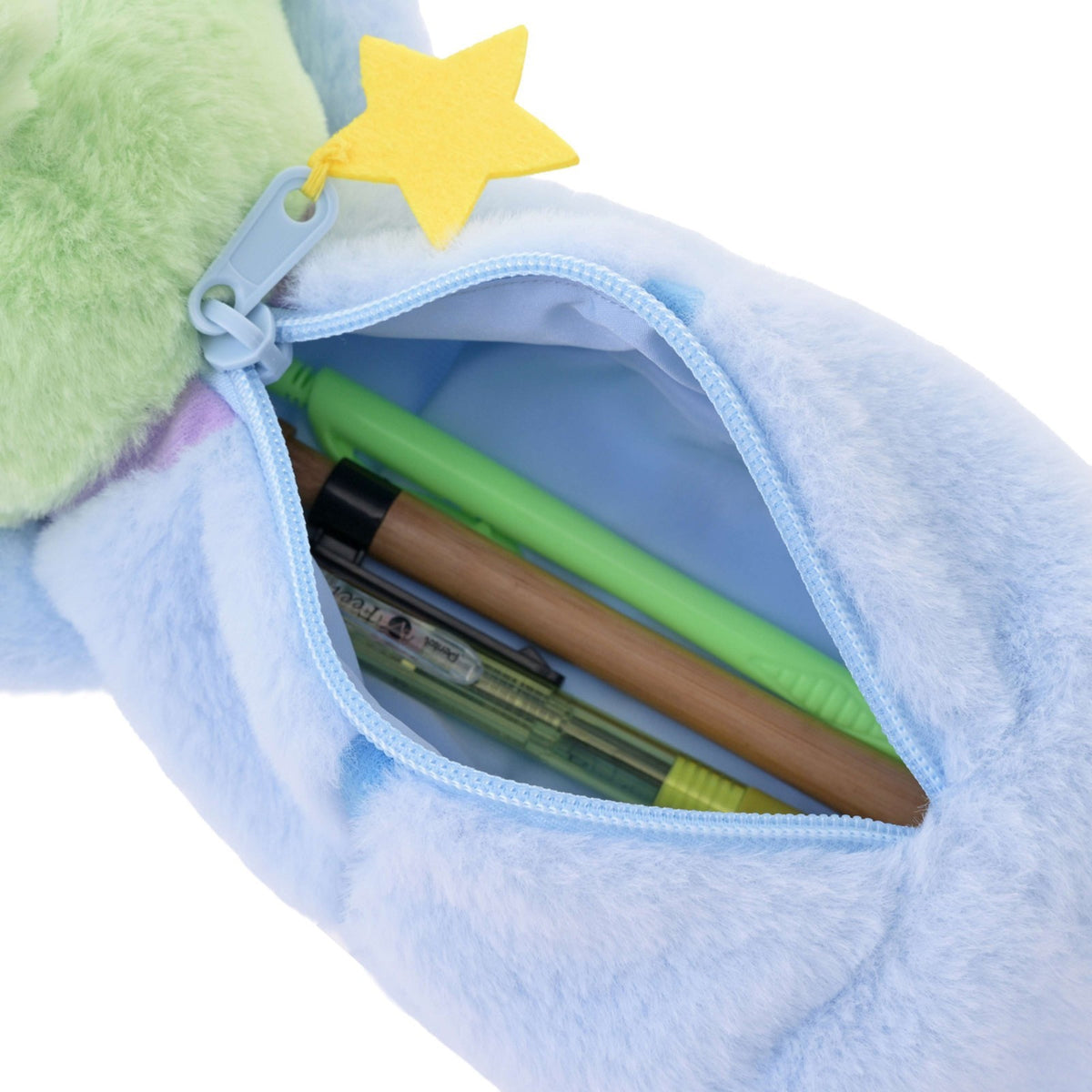 Japan Tokyo Disney Store Little Green Men Alien Plush Pen Case Pencase Toy Story