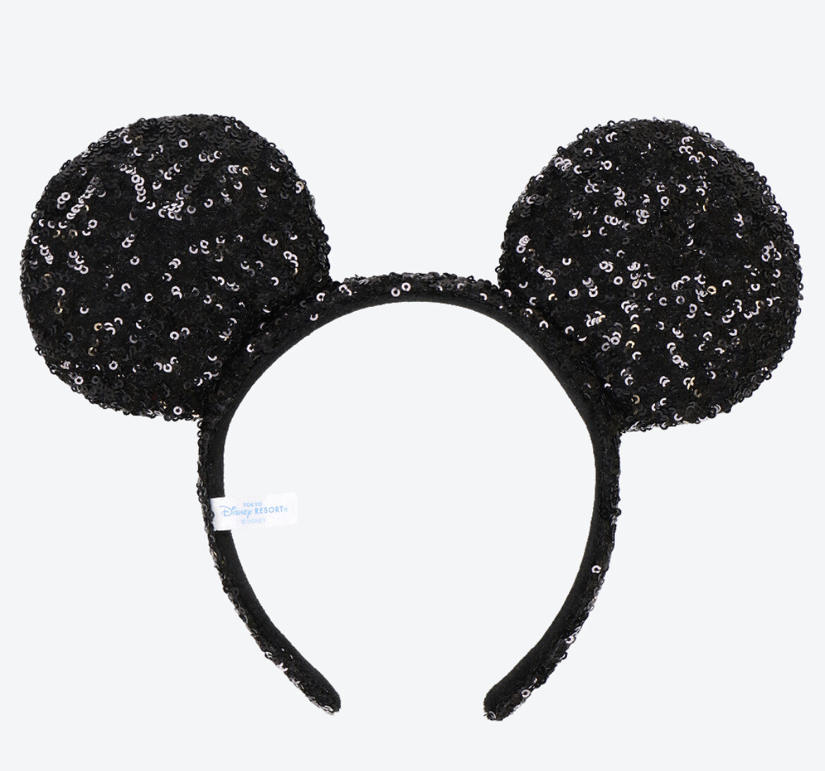 Japan Tokyo Disney Resort Ears Headband Sequin black Mickey