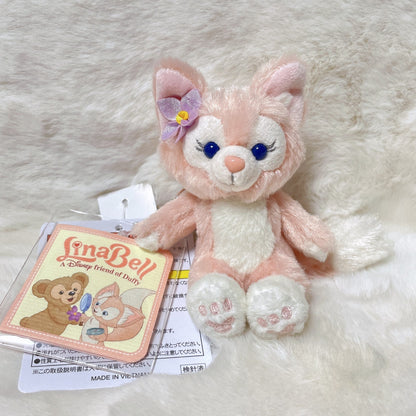 Japan Tokyo Disney Sea Resort Duffy New friend's Lina Bell Plush Keychain Strap