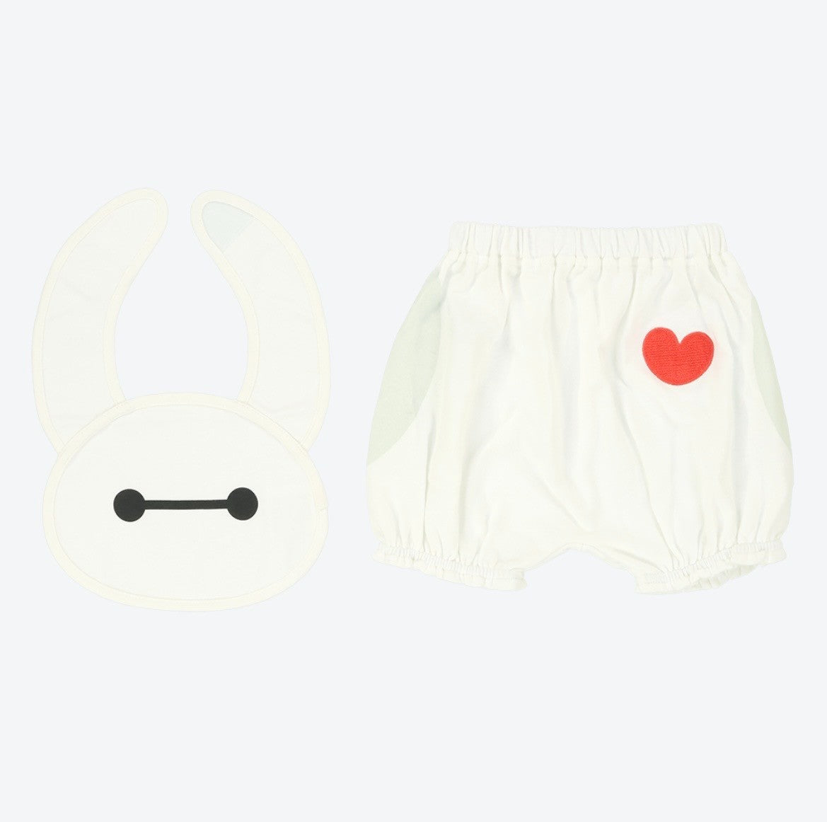 Japan Tokyo Disney Resort Big Hero 6 Baymax Baby Bib & Bloomers Limited 2026