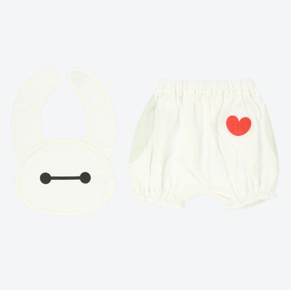 Japan Tokyo Disney Resort Big Hero 6 Baymax Baby Bib & Bloomers Limited 2026