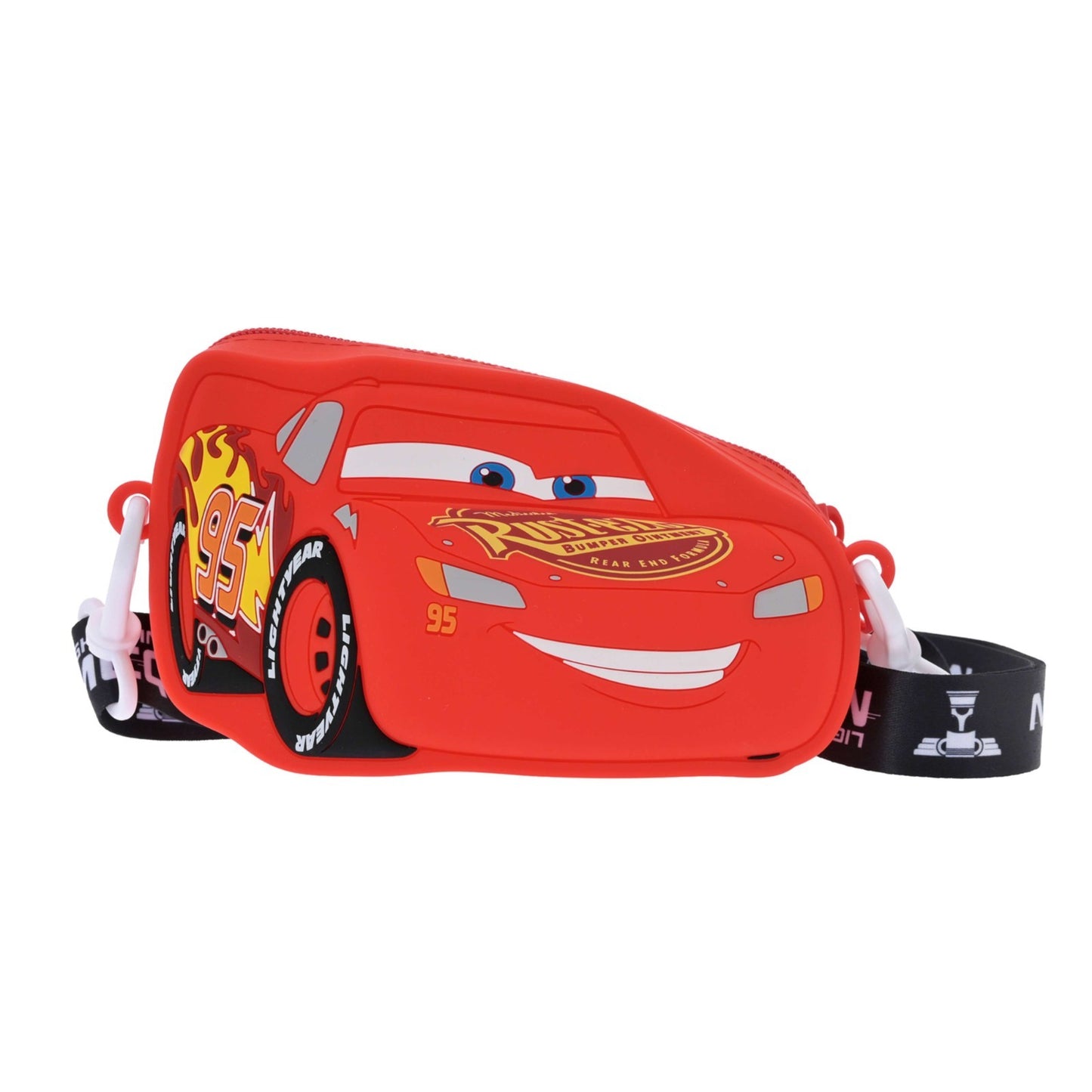 Japan Tokyo Disney Store Lightning McQueen For Kids Die-Cut Shoulder Bag