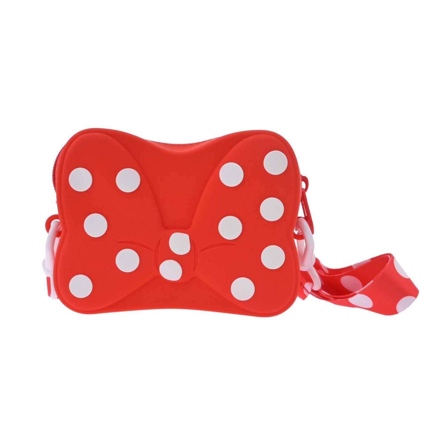 Japan Tokyo Disney Store Minnie Mouse For Kids Die-Cut Ribbon Shoulder Bag