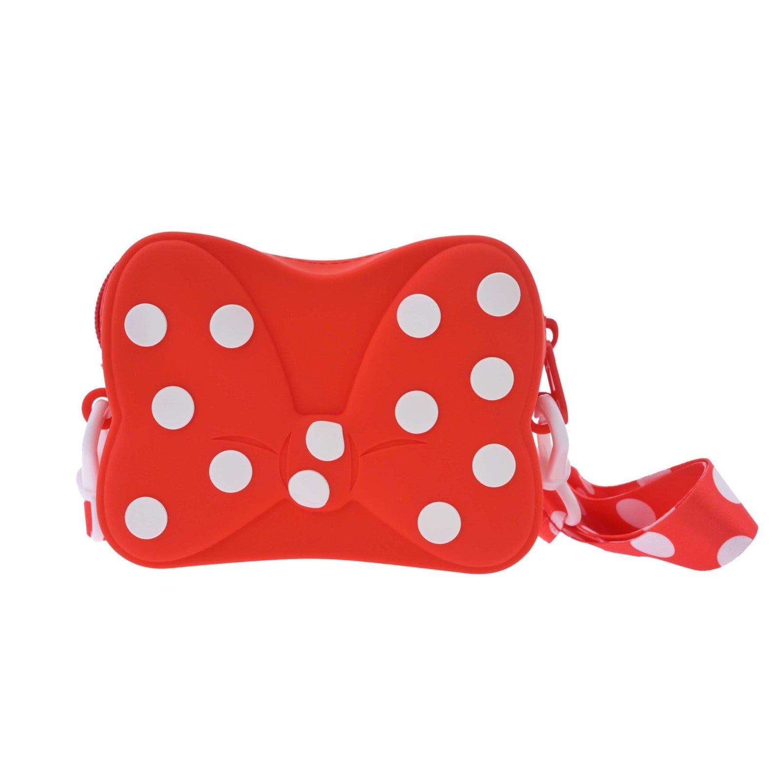 Japan Tokyo Disney Store Minnie Mouse For Kids Die-Cut Ribbon Shoulder Bag