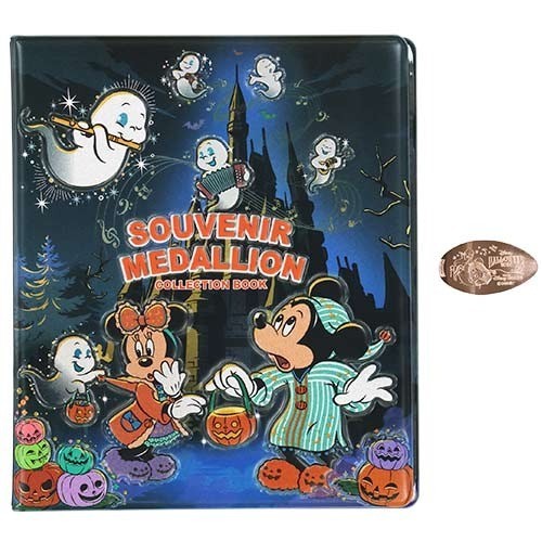 Japan Tokyo Disney Resort Mickey Souvenir Medal Book Halloween 2026