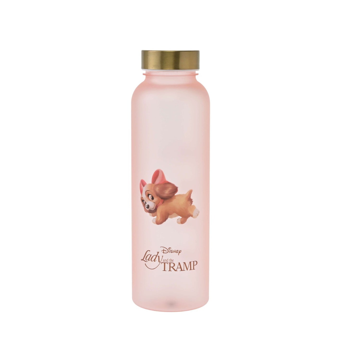 Japan Tokyo Disney Store Lady and the Tramp Frosted Water Bottle Drinkware