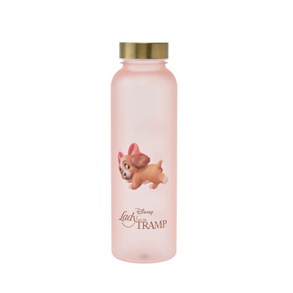 Japan Tokyo Disney Store Lady and the Tramp Frosted Water Bottle Drinkware