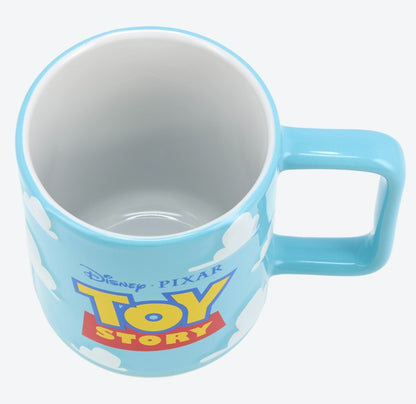 Japan Tokyo Disney Resort Pixar Toy Story Cafe Time Mug Blue Limited 2025