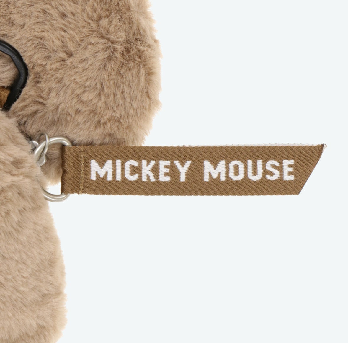 Japan Tokyo Disney Resort Shoulder bag Mickey Mouse Fluffy Brown