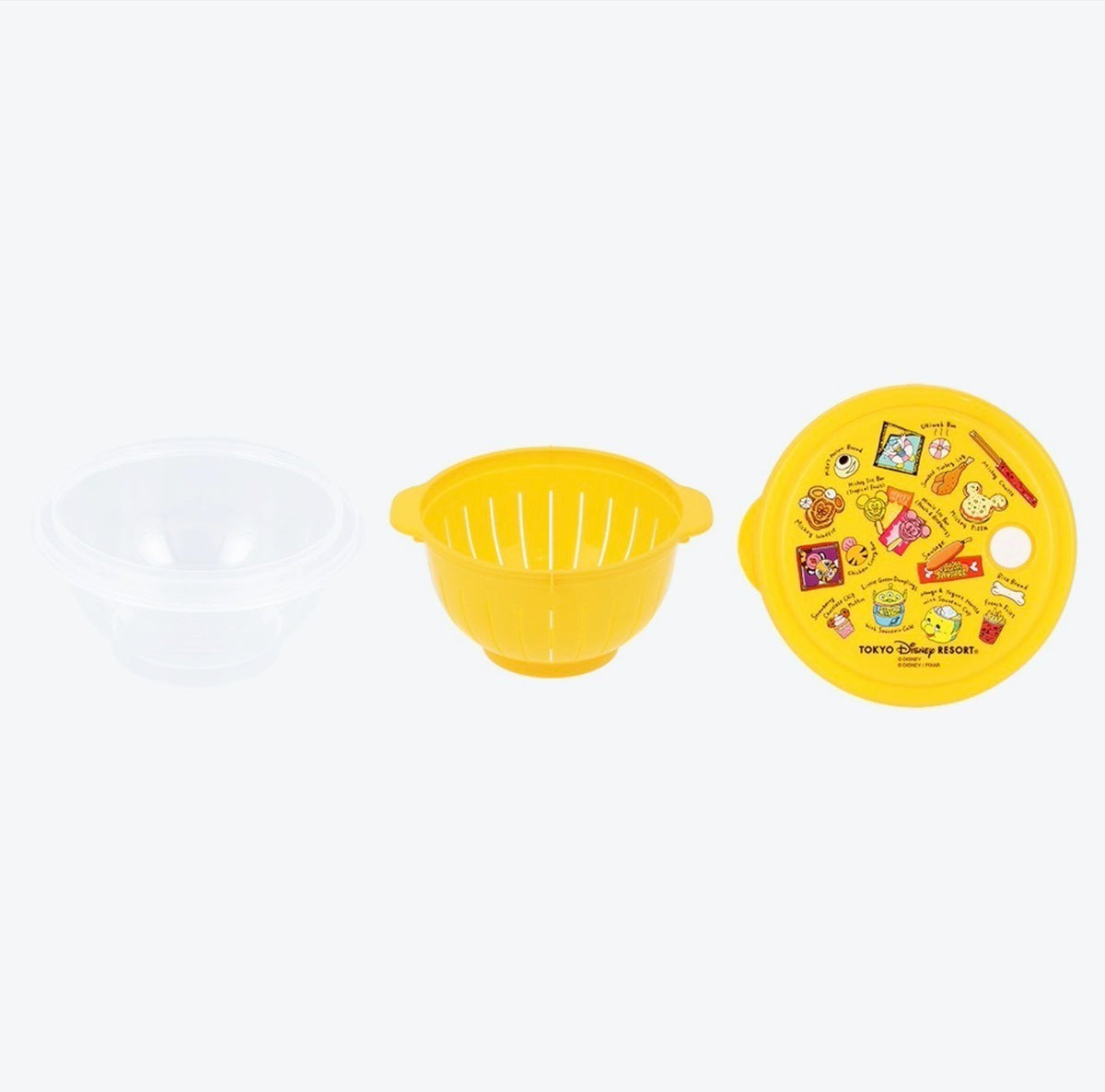 Japan Tokyo Disney Resort Mickey Mouse Frozen Rice Container Tupperware Limited