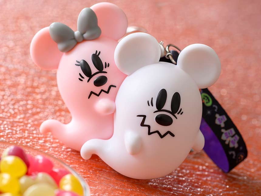 Japan Tokyo Disney Resort HALLOWEEN 2025 Mickey & Minnie Ghost Mini Snack Case