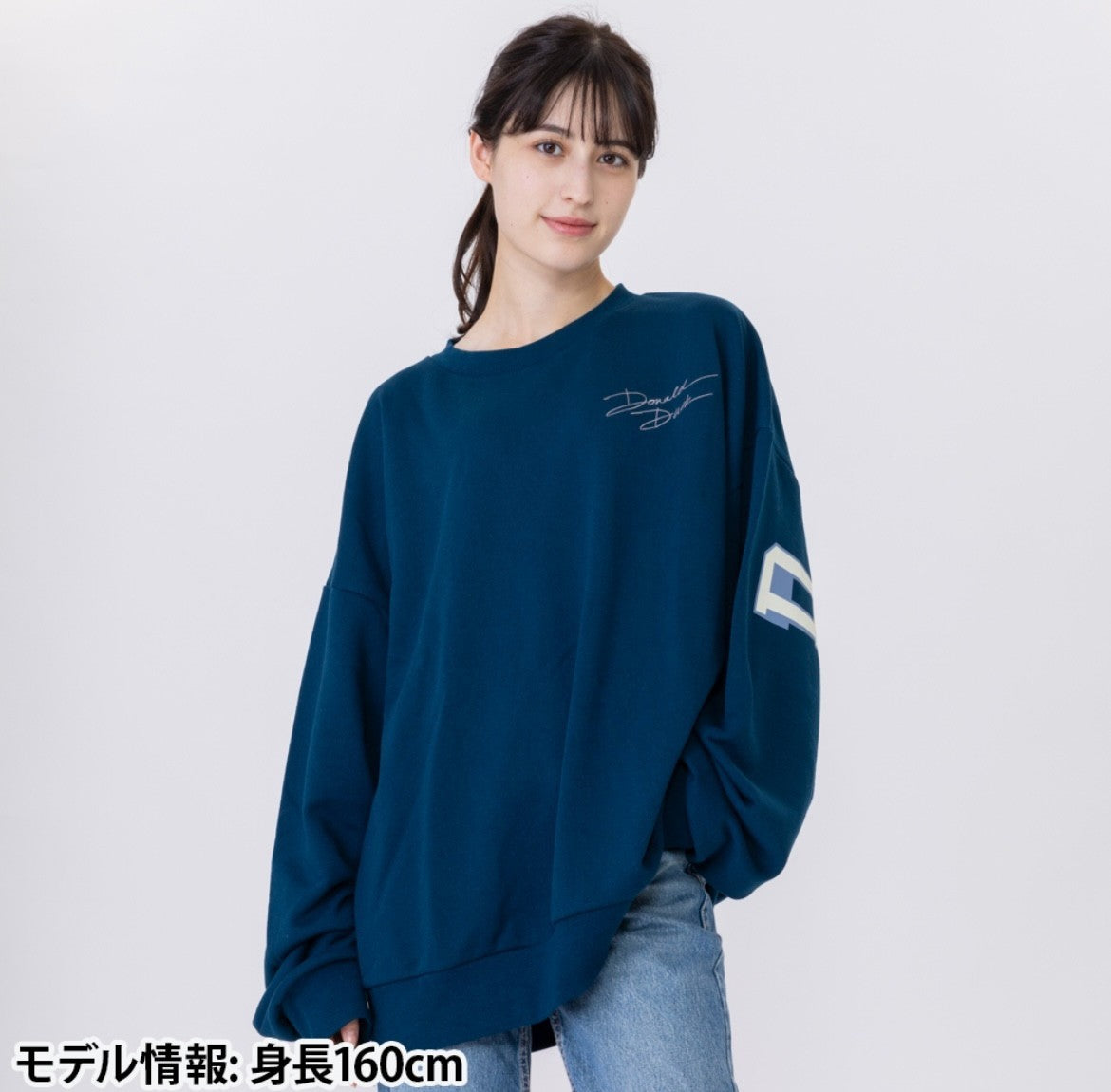 Japan Tokyo Disney Resort Donald Duck Sweatshirt Long sleeve 2025