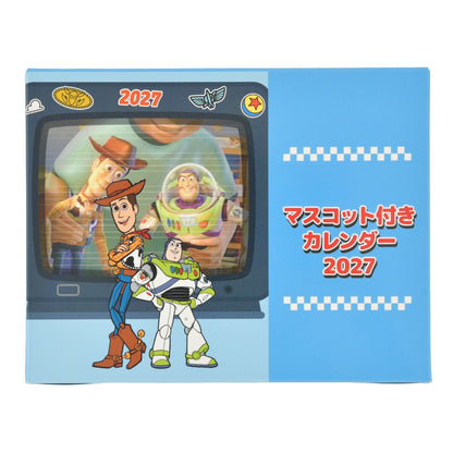 Japan Tokyo Disney Store Toy Story Desktop Figure CALENDAR & ORGANIZER 2027