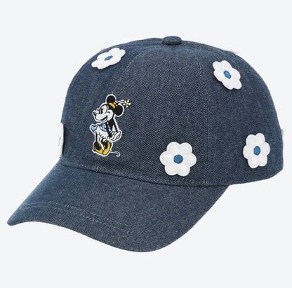 Japan Tokyo Disney Resort Minnie Mouse Cap 58cm Denim Hat 2026