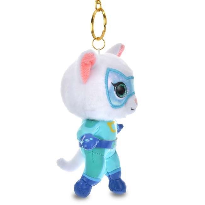 Japan Tokyo Disney Store Bitsy Plush Toy Keychain SUPER KITTIES