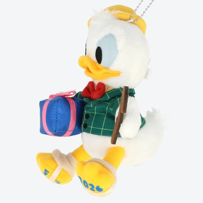 Japan Tokyo Disney Resort Donald birthday Plush Toy Badge Keychain Birthday 2026