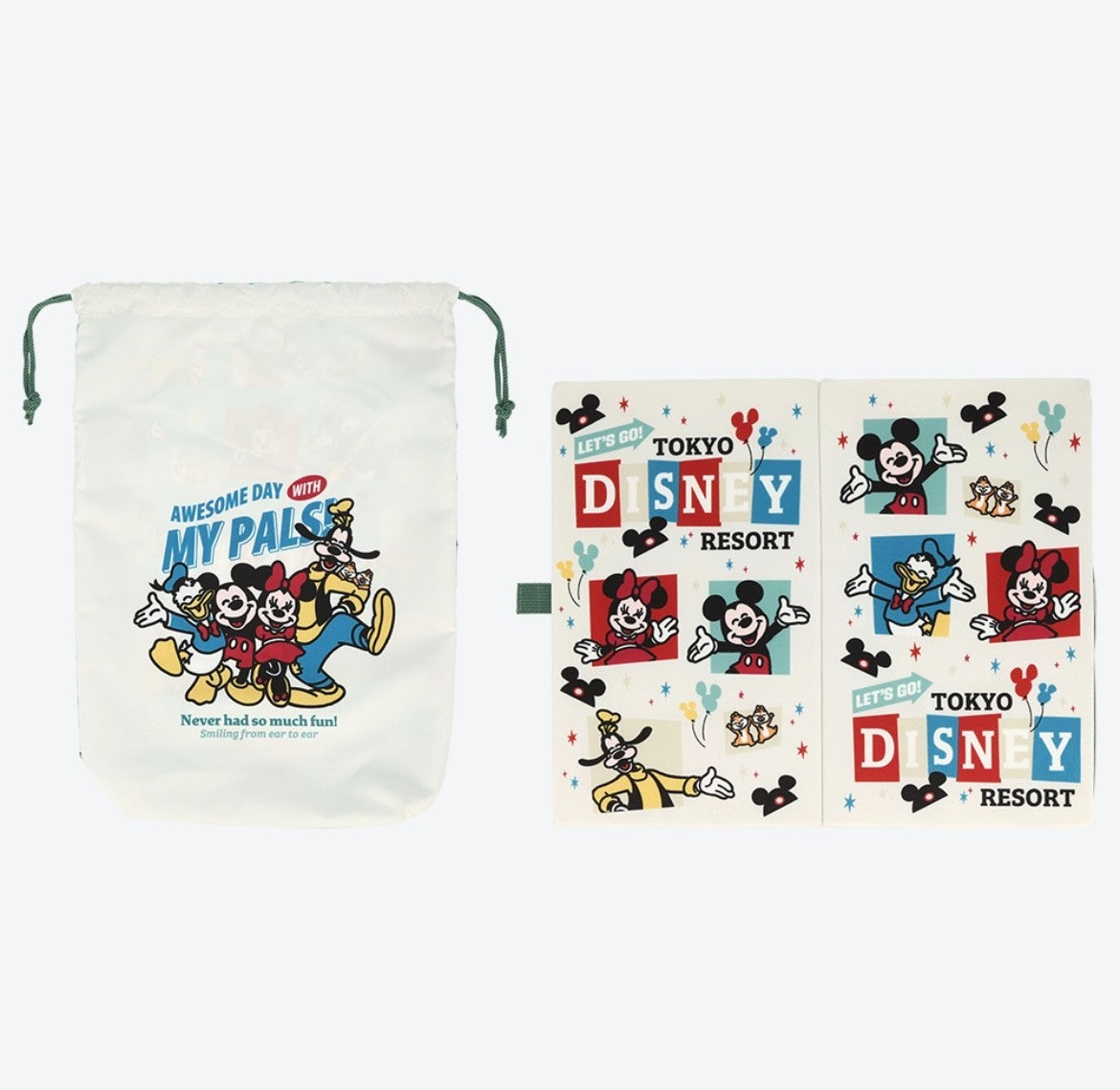 Japan Tokyo Disney Resort Mickey Mouse and Friends Portable Cushion 2025 Limited