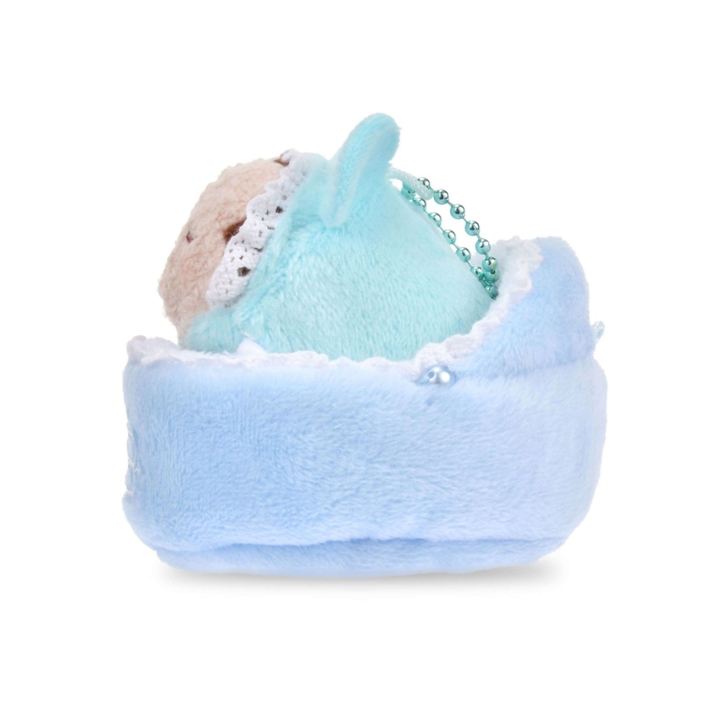 Japan Tokyo Disney Store Mickey Mouse Plush Toy Keychain Sleep TSUM TSUM