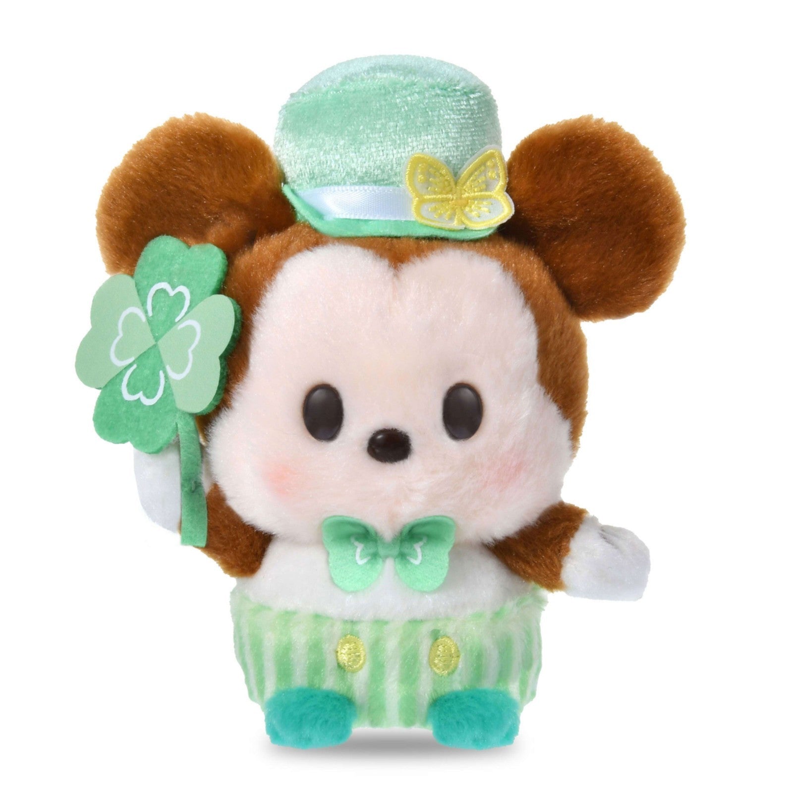 Japan Tokyo Disney Store Mickey Mouse Plush Toy 4th Anniversary Urupocha-chan
