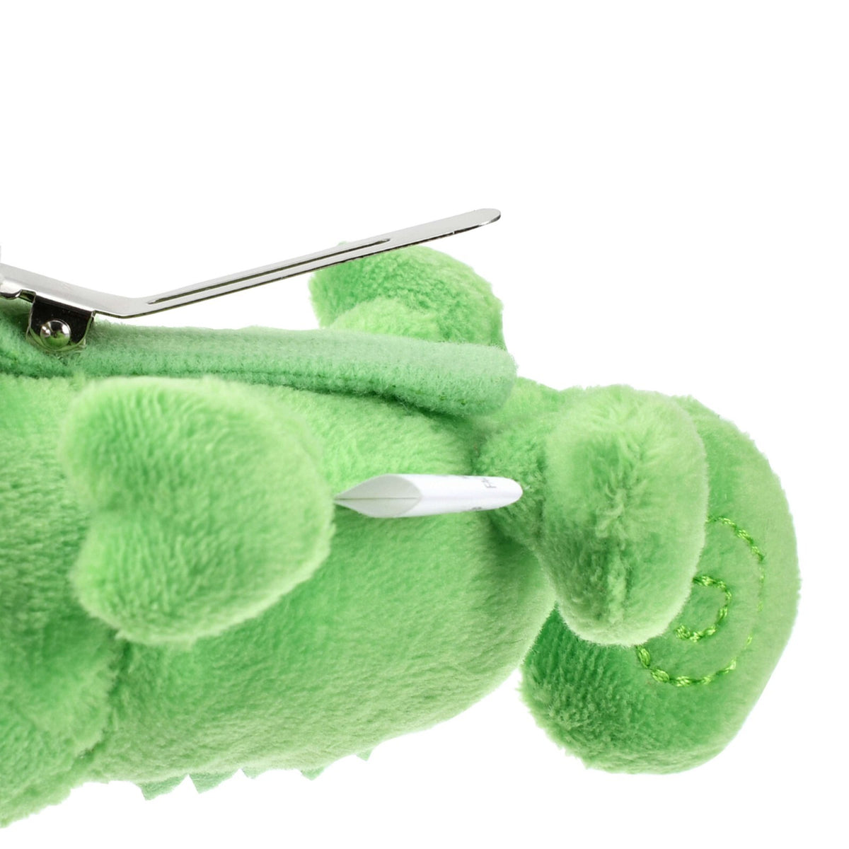 Japan Tokyo Disney Store Pascal Hair Clip Flat Plush Toy Style Rapunzel