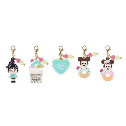 Japan Tokyo Disney Resort Sweets Pop World Charm Set Keychain Vanellope