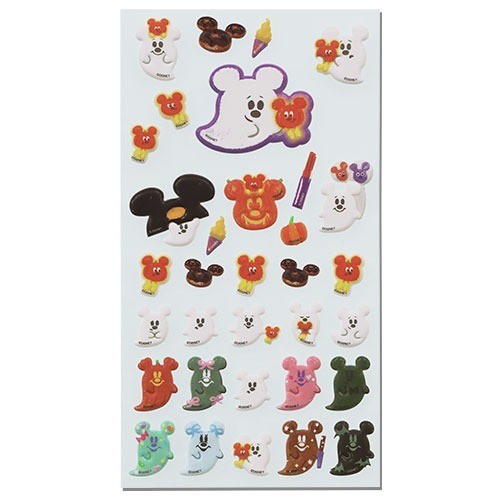 Japan Tokyo Disney Resort Pumpkin lantern Ghost Sticker Set Halloween 2026