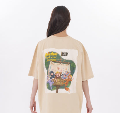 Japan Tokyo Disney Resort Fantasy Springs T-Shirt Peter Pan Lost Kids