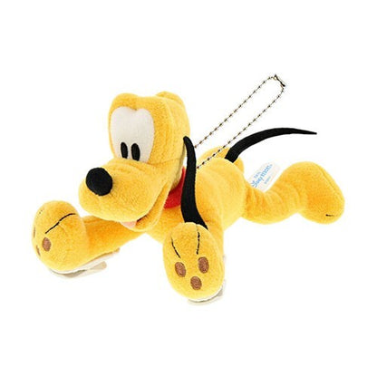 Japan Tokyo Disney Resort Pluto Sticky Plush Toy Keychain Shoulder clip