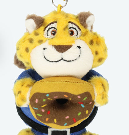 Japan Tokyo Disney Resort Plush Toy Keychain Zootopia Clauhauser