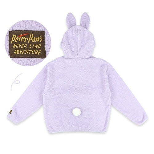Japan Tokyo Disney Resort Ears Lost Kids Peter Pan Hoodie Purple Fantasy Springs