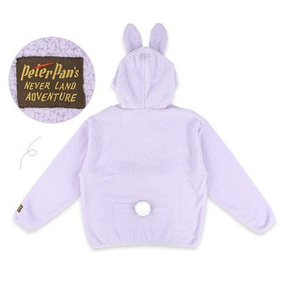 Japan Tokyo Disney Resort Ears Lost Kids Peter Pan Hoodie Purple Fantasy Springs