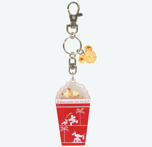 Japan Tokyo Disney Resort Popcorn Keychain Mickey & Friends Regular Box