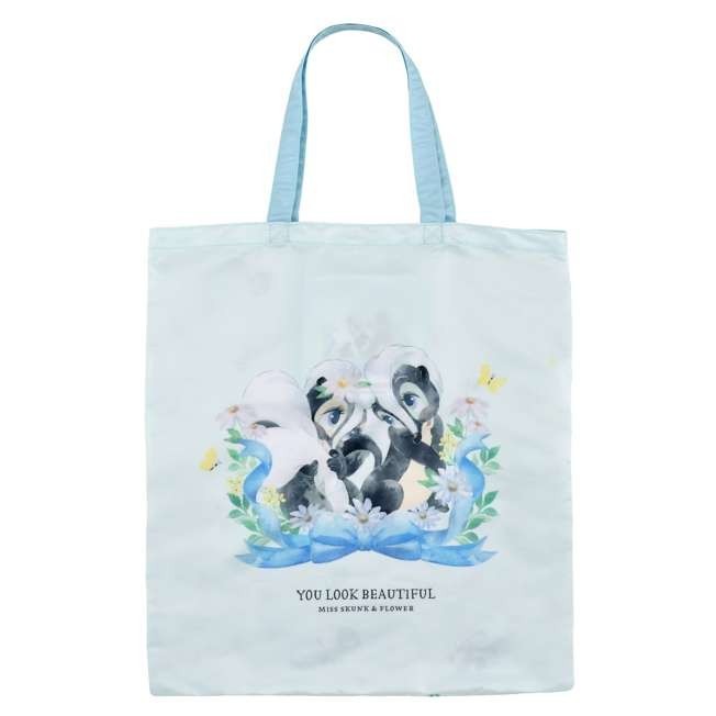 Japan Tokyo Disney Store Miss Skunk Flower Shopping Eco Bag Spring Romance Bambi