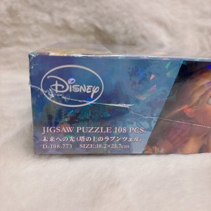 Japan Disney Tenyo Jigsaw Puzzle 108 Pieces Tangled Rapunzel Sparkling Lantern