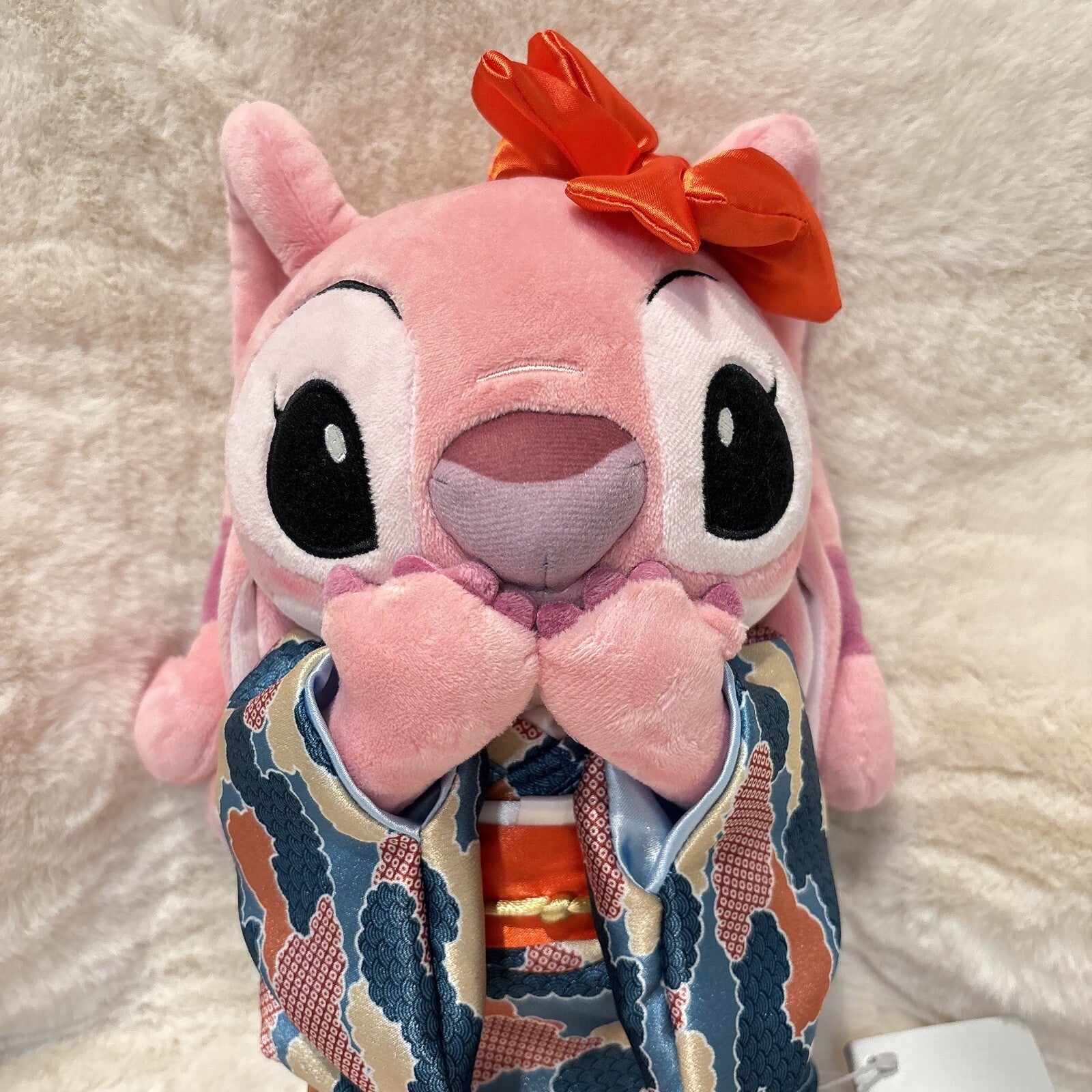 '+Japan Tokyo Disney Store  Angel Plush Toy Japan Original Limited Kimono