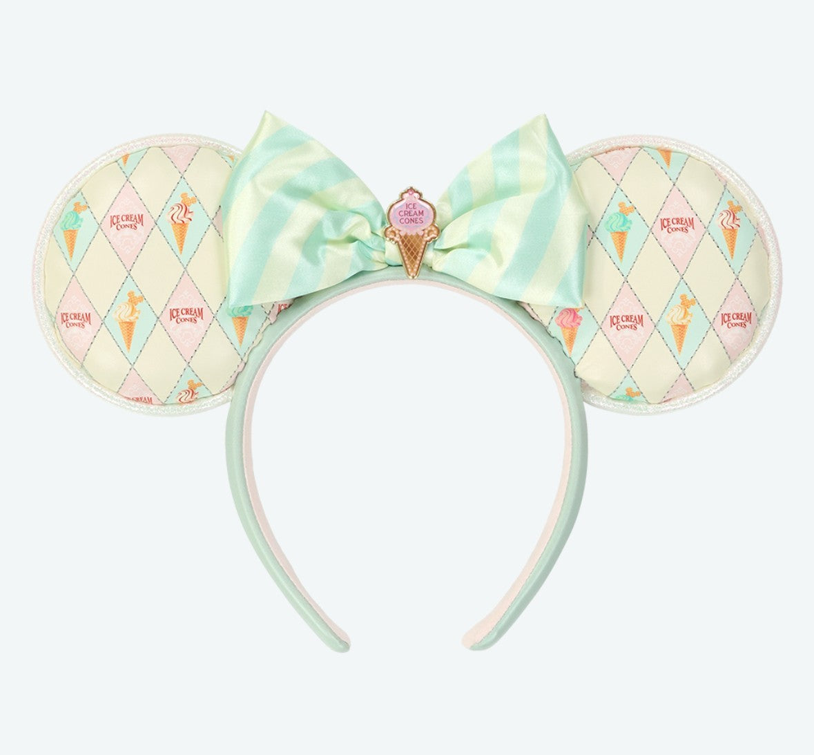 Japan Tokyo Disney Resort Ice cream cone Ears Minnie limited Cap Ears Headband