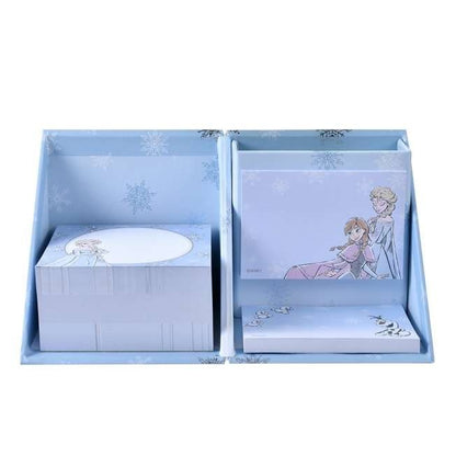 Japan Tokyo Disney Store Frozen Sticky Notes & Memo Pad with Pen Stand