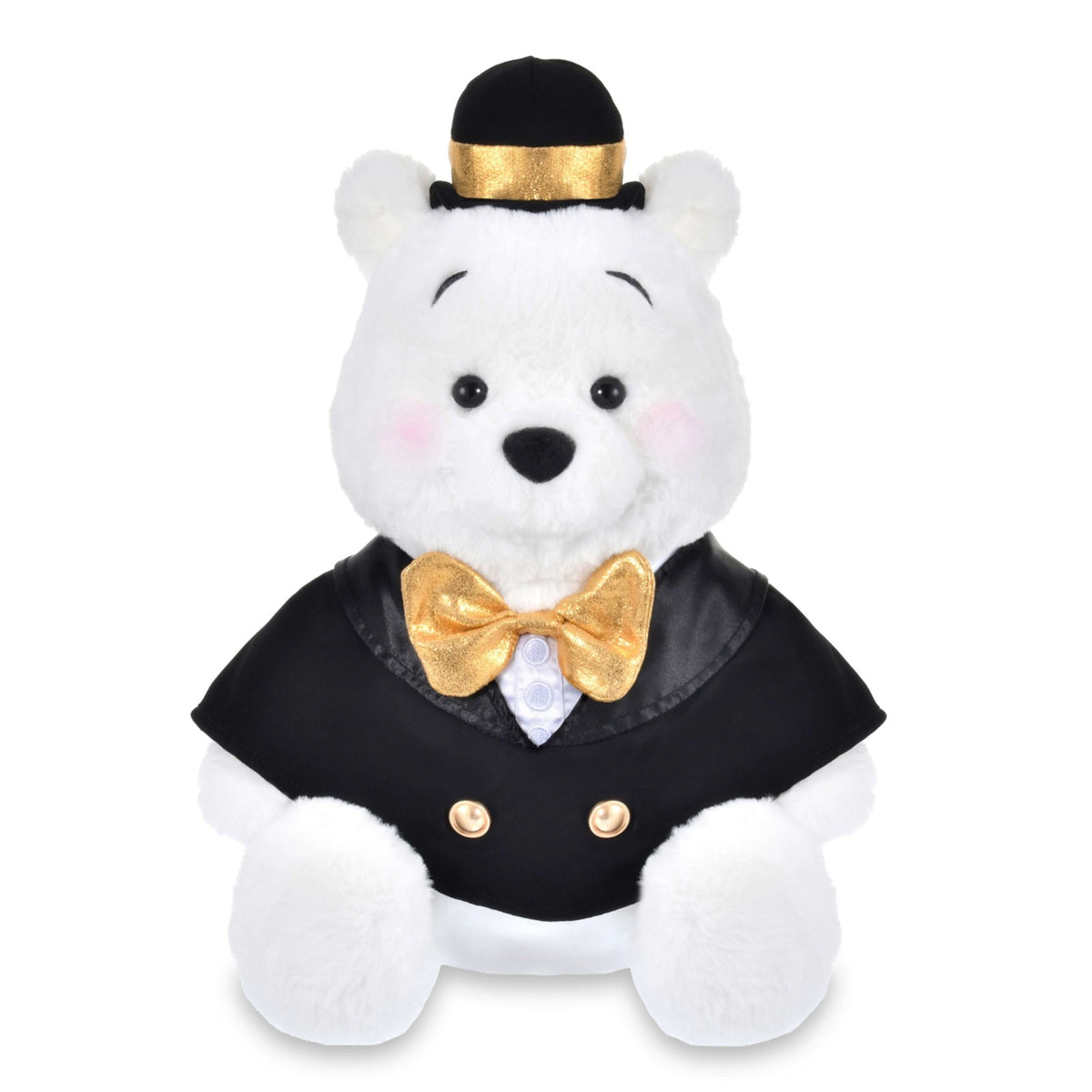Japan Tokyo Disney Store Winnie the Pooh Plush Toy KURONOHI BLACK STYLE