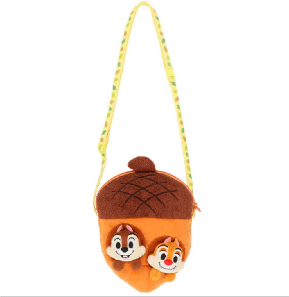 Japan Tokyo Disney Resort Chip and Dale Acorn Shoulder Bag 2023 Limited