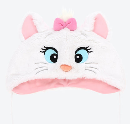 Japan Tokyo Disney Resort Ears Headband Marie limited Fun Cap Hat Fluffy