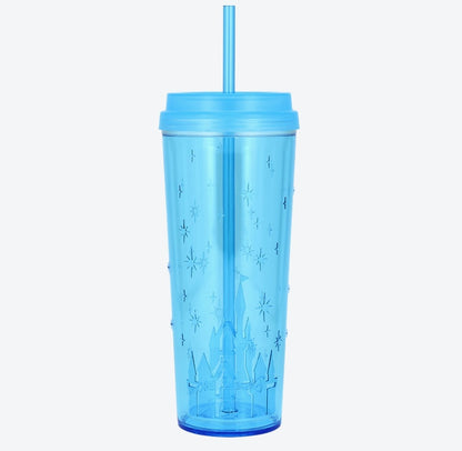 Japan Tokyo Disney Resort Tumbler Cinderella Castle Light Blue