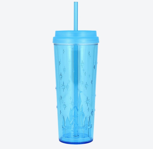 Japan Tokyo Disney Resort Tumbler Cinderella Castle Light Blue